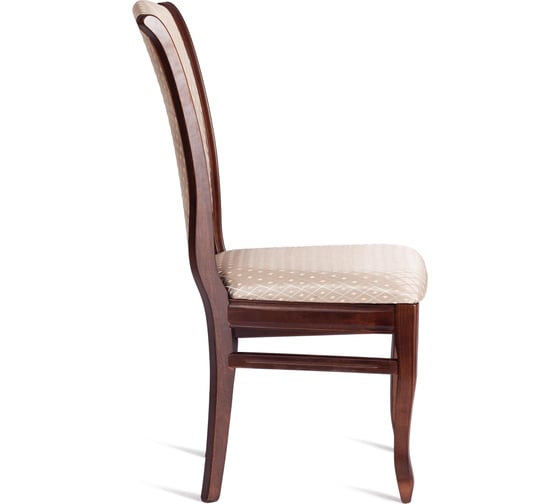Стул Tetchair VERSAL мягкое сидение, бук, 51x48x106 см, Tobacco, жаккард коричневый 20572