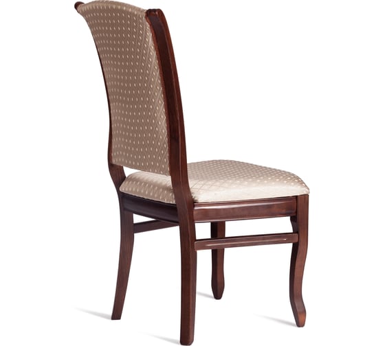 Стул Tetchair VERSAL мягкое сидение, бук, 51x48x106 см, Tobacco, жаккард коричневый 20572