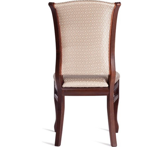 Стул Tetchair VERSAL мягкое сидение, бук, 51x48x106 см, Tobacco, жаккард коричневый 20572