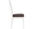 Стул Tetchair Камилла (CAMILLE SOFT) сиденье мягкое, 2 шт., дерево гевея, МДФ, 44x54x95, pure white (402), ткань, серый 20482 4