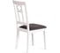 Стул Tetchair Камилла (CAMILLE SOFT) сиденье мягкое, 2 шт., дерево гевея, МДФ, 44x54x95, pure white (402), ткань, серый 20482 5