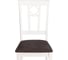 Стул Tetchair Камилла (CAMILLE SOFT) сиденье мягкое, 2 шт., дерево гевея, МДФ, 44x54x95, pure white (402), ткань, серый 20482 7