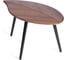 Журнальный стол Tetchair RIMMINI мдф, 77x78x50,4 см, орех кантри/черный 21380 2