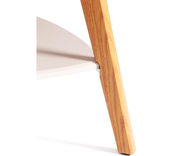 Журнальный стол Tetchair RIO мдф, 65x65x50 см, крем/дуб светлый 21383