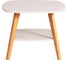 Журнальный стол Tetchair RIO мдф, 65x65x50 см, крем/дуб светлый 21383 3