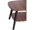 Журнальный стол Tetchair RIO мдф, 65x65x50 см, орех кантри/черный 21382 4