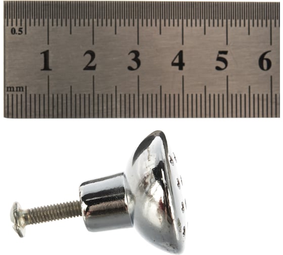 Ручка кнопка Element мод.5033 хром 2 шт 129670