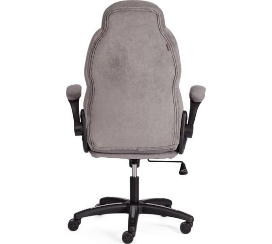 Кресло Tetchair BAZUKA флок, серый, 29 21154