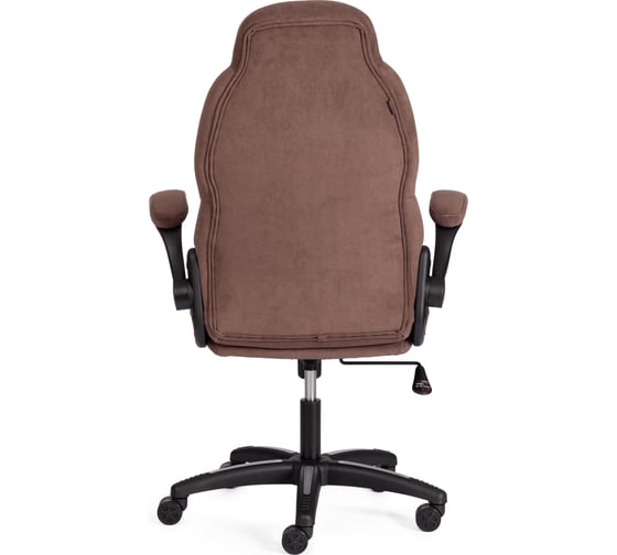 Кресло Tetchair BAZUKA флок, коричневый, 6 21155