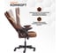 Кресло Tetchair iBear ткань, коричнево-бежевый / brown beige 21297 6