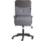 Кресло Tetchair PRACTIC (мп) флок/кожзам, серый/металлик, 29/W-12/36 21448 11