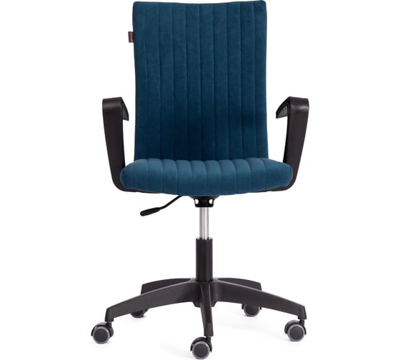 Кресло Tetchair SPARK флок, синий, 32 21419