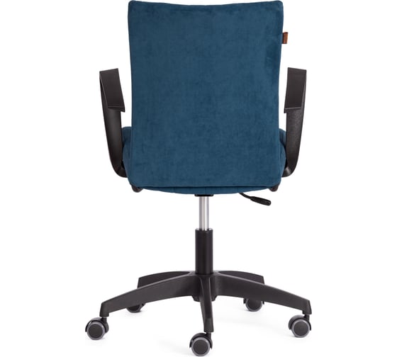 Кресло Tetchair SPARK флок, синий, 32 21419