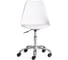 Офисное кресло Tetchair TULIP (mod.106-1) 1 шт. в упаковке, металл/пластик/PU, 58x47x97см, White (белый) / Chrome (хром) 21552 3