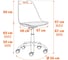 Офисное кресло Tetchair TULIP (mod.106-1) 1 шт. в упаковке, металл/пластик/PU, 58x47x97см, White (белый) / Chrome (хром) 21552 11