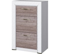 Комод Anrex 3S/56, OLIVIA, цвет вудлайн крем/дуб анкона 645201