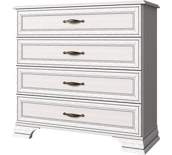Комод Anrex 4S, TIFFANY, цвет вудлайн кремовый 647865