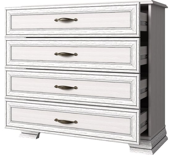 Комод Anrex 4S, TIFFANY, цвет вудлайн кремовый 647865