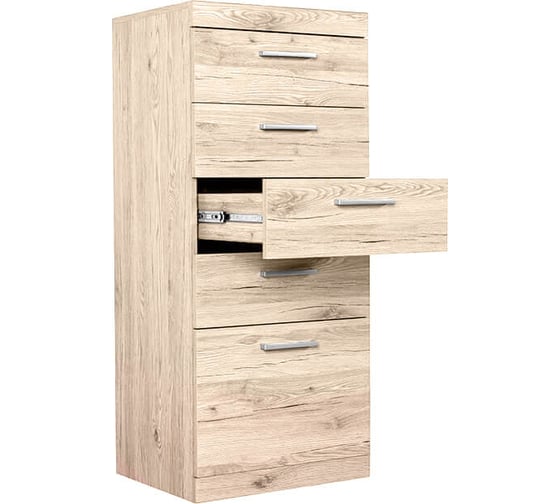 Комод Anrex 5S/50, OSKAR, цвет дуб санремо 644638