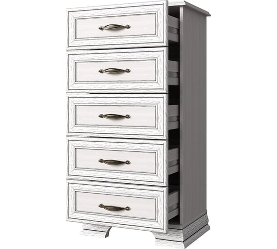 Комод Anrex 5S/50, TIFFANY, цвет вудлайн кремовый 647898