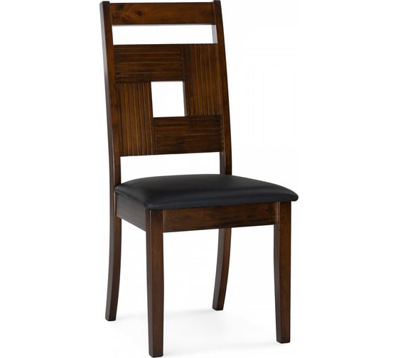Стул деревянный Woodville Kubik dirty oak / black 15525