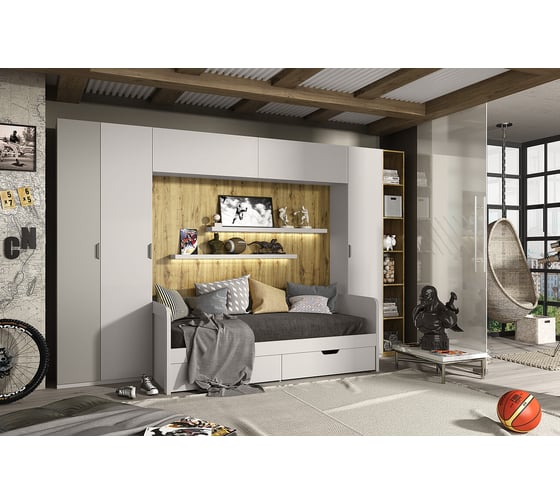 Кровать Anrex MODERN, 90-2, цвет персидский жемчуг 706718