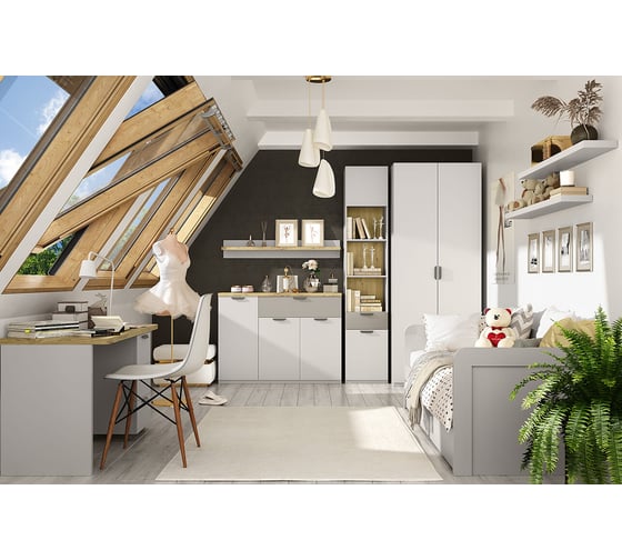Кровать Anrex MODERN, 90-2, цвет персидский жемчуг 706718