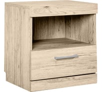 Тумба Anrex прикроватная 1S, OSKAR, цвет дуб Санремо 645690
