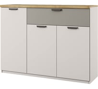 Тумба Anrex MODERN, 3D1S, цвет Персидский жемчуг/Ирландский ликер 705275