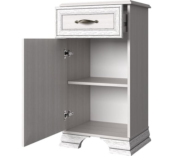 Тумба Anrex 1D1S, TIFFANY, цвет вудлайн кремовый 648257