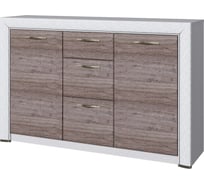 Тумба Anrex 2D3S, OLIVIA, цвет вудлайн крем/дуб анкона 645564