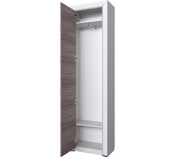 Шкаф Anrex 1DW, OLIVIA, цвет вудлайн кремовый/дуб анкона 662440