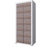 Шкаф Anrex 2DG, OLIVIA, цвет вудлайн кремовый/дуб анкона 645381