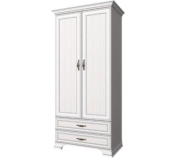 Шкаф Anrex 2DG2S, TIFFANY, цвет вудлайн кремовый 647647