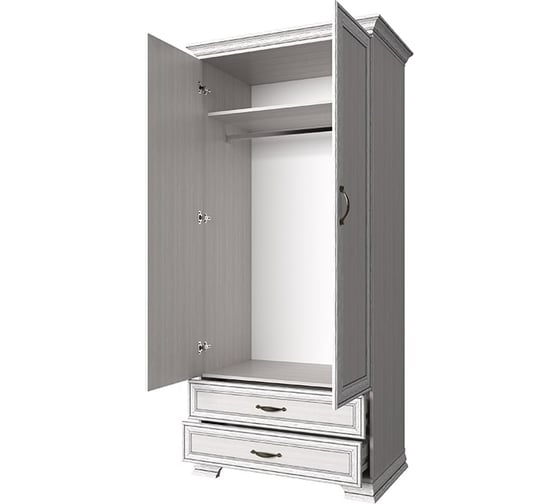Шкаф Anrex 2DG2S, TIFFANY, цвет вудлайн кремовый 647647