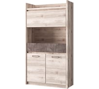 Шкаф Anrex 3D1SN, JAZZ, цвет Каштан найроби/Оникс 656881