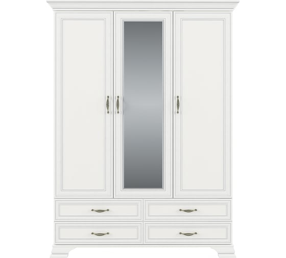 Шкаф Anrex 3D4S Z, TIFFANY, цвет вудлайн кремовый 647652