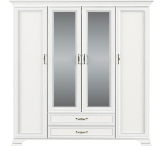 Шкаф Anrex 4D2S Z, TIFFANY, цвет вудлайн кремовый 648216