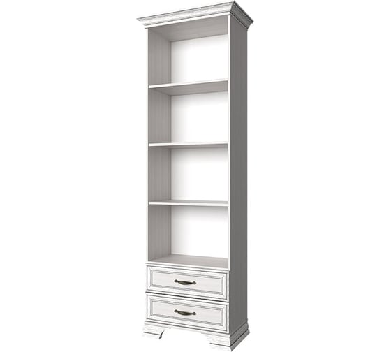 Шкаф открытый Anrex 2S, TIFFANY, цвет вудлайн кремовый 650738