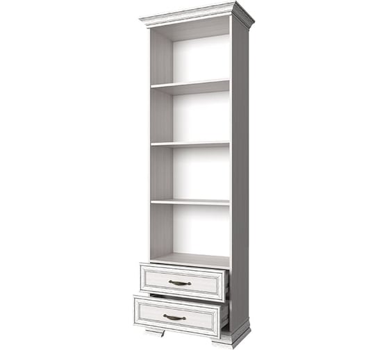 Шкаф открытый Anrex 2S, TIFFANY, цвет вудлайн кремовый 650738