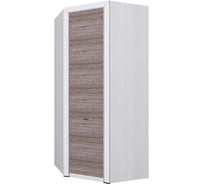 Шкаф угловой Anrex с полками, 97x97, OLIVIA, цвет вудлайн кремовый/дуб анкона 645509