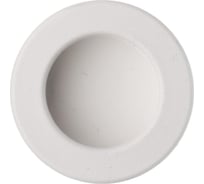 Врезная ручка Element пластиковая D35 мм белый 2 шт 128890