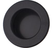 Врезная ручка Element пластиковая D35 мм черный 2 шт 128870