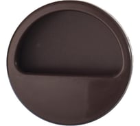 Врезная ручка Element пластиковая D50 мм коричневый 2 шт 128940