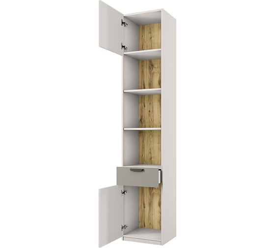 Шкаф Anrex MODERN, открытый 2D1S/45, цвет Персидский жемчуг/Ирландский ликер 714113