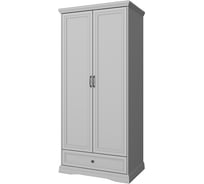 Шкаф Anrex VALENCIA, 2DG1S, цвет Серый 709682