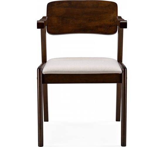 Стул деревянный Woodville Velma dirty oak / light beige 15524