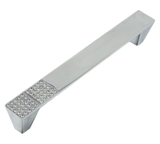 Ручка-скоба MARLOK CRYSTAL 555 128 мм, CP (хром) 007803