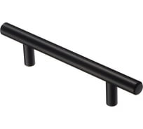 Ручка-рейлинг Marlok d=10 мм, L=128 мм, BL, черный 014503
