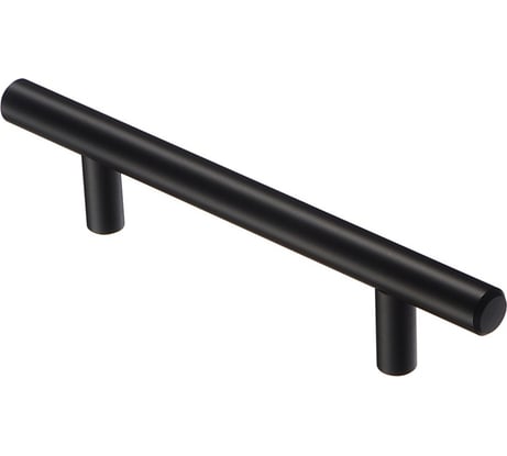 Ручка-рейлинг Marlok d=10 мм, L=128 мм, BL, черный 014503